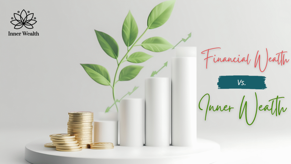 comparison in financial wealth and inner wealth